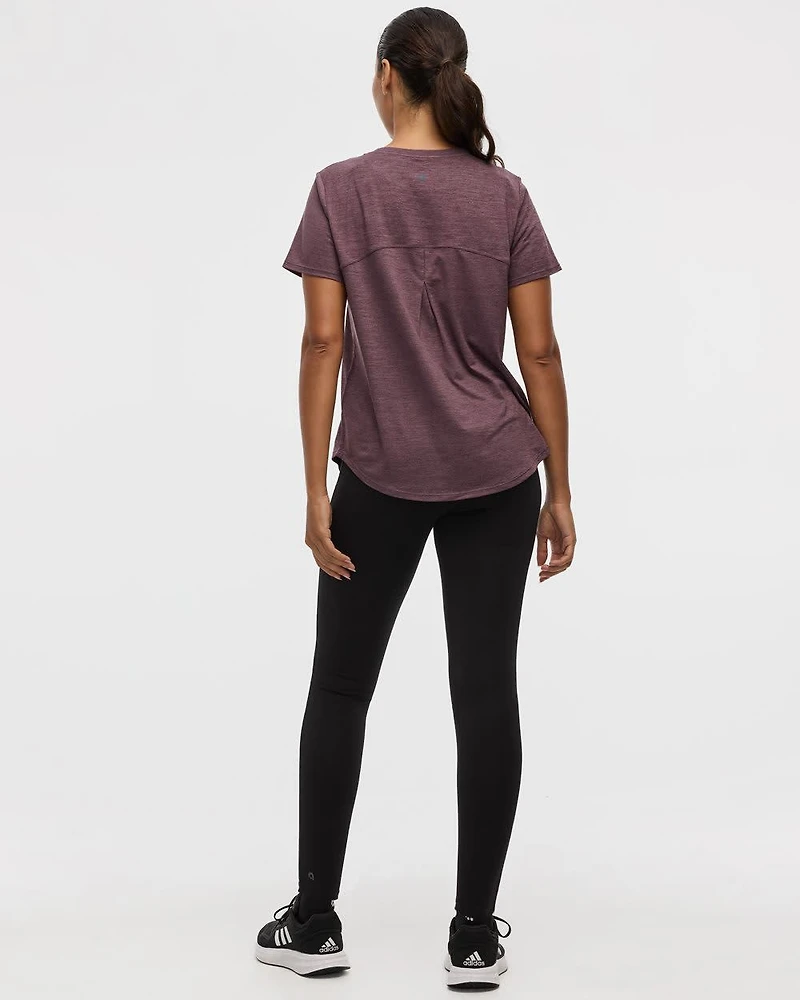 T-shirt à col rond et manches courtes