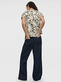 T-shirt à manches courtes et col rond