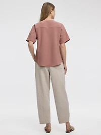 Blouse t-shirt à col rond