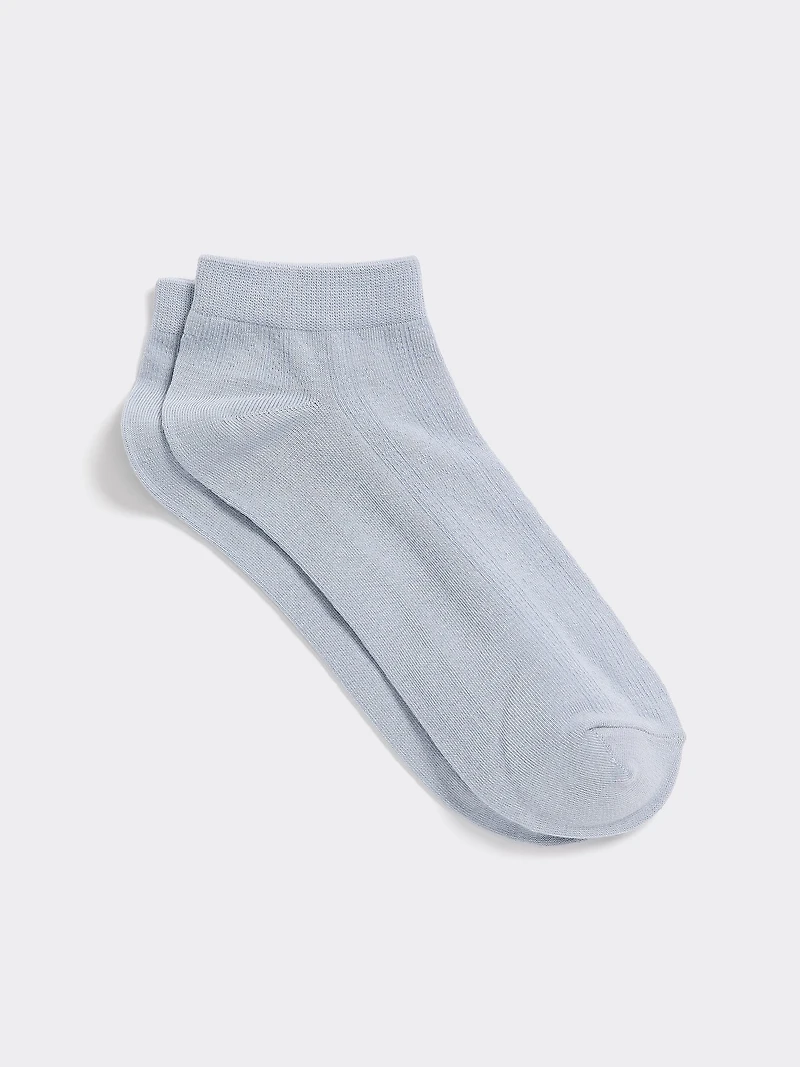 Anklet Socks with Pointelle Stitches