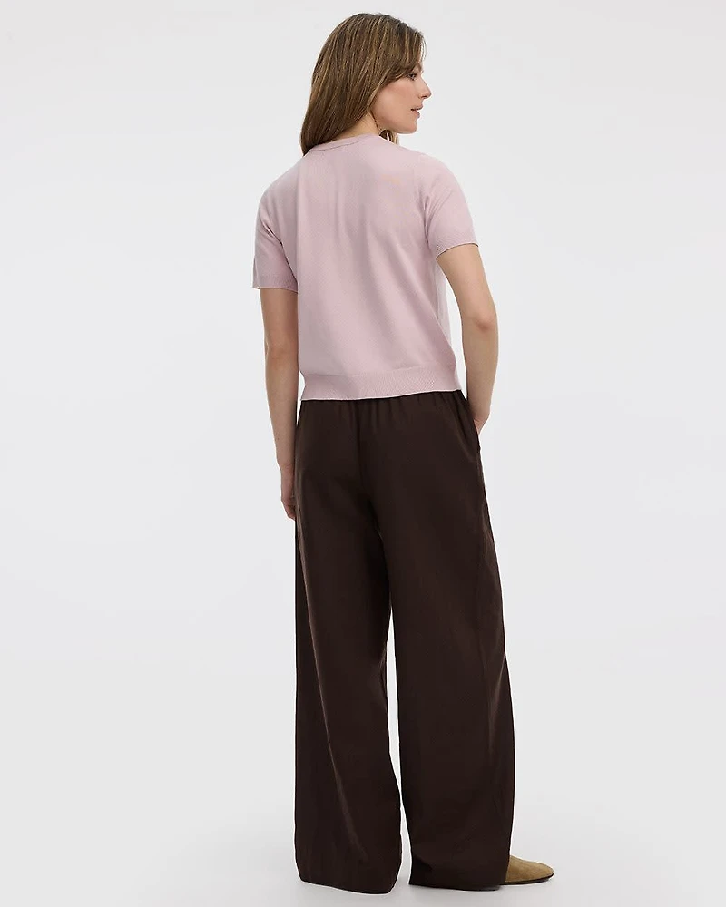 Crew-Neck Sweater Tee - R Essentials