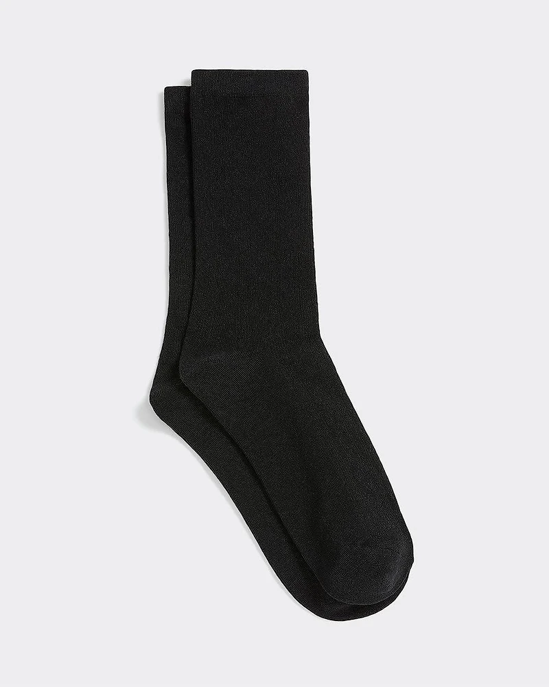 Pointelle Crew Socks
