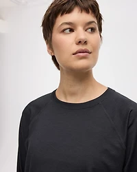 Long-Sleeve Crew-Neck Pullover - Dry-Lux (R) Hyba Essentials