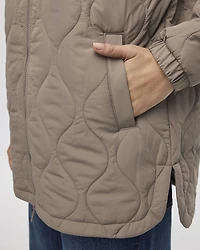 Manteau matelassé à capuchon amovible