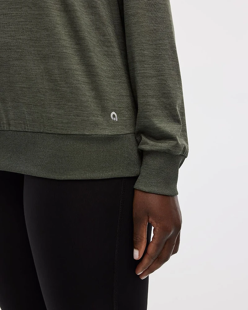 Long-Sleeve Crew-Neck Pullover - Dry-Lux (R) Hyba Essentials