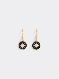 Hoops with Star Charms