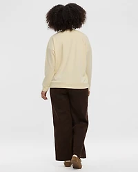 Long-Sleeve Crew-Neck Sweatshirt - R Essentials