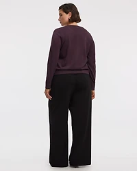 Crew-Neck Cardigan - R Essentials