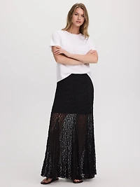 Maxi Lace Skirt
