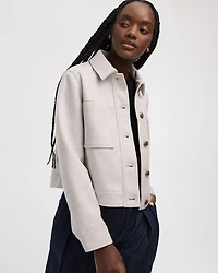 Short Shacket with Pockets