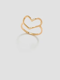 Bague en coeur