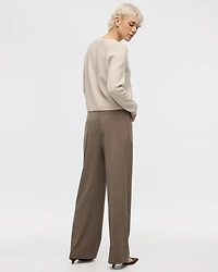 Long-Sleeve Crew-Neck PlushSoft Cardigan