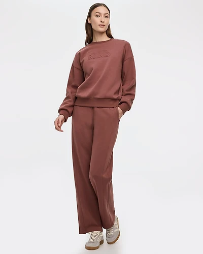 Straight-Leg Fleece Pant - Hyba