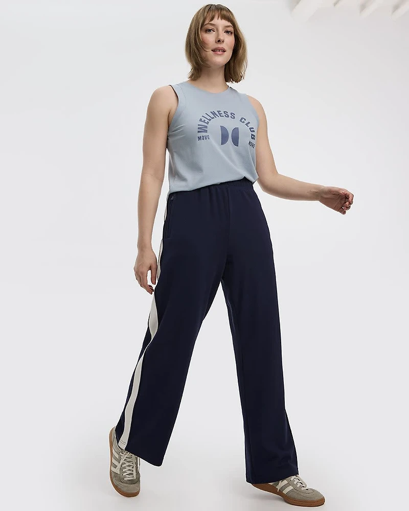 Straight-Leg Tracksuit Pant - Hyba