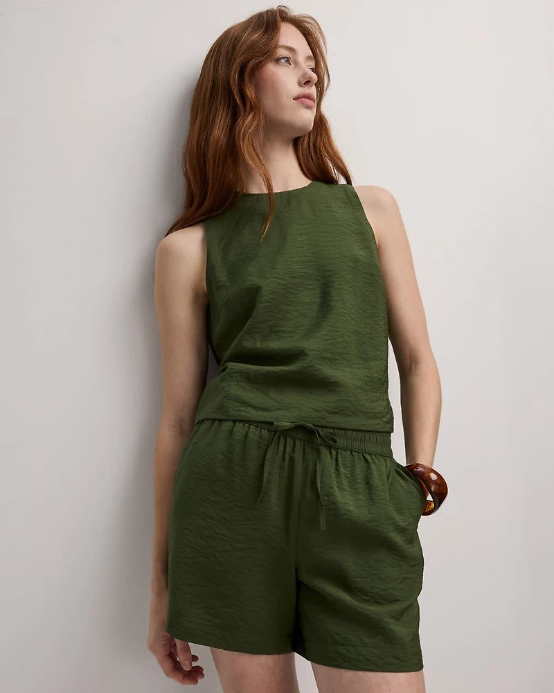 Short avec cordon de serrage