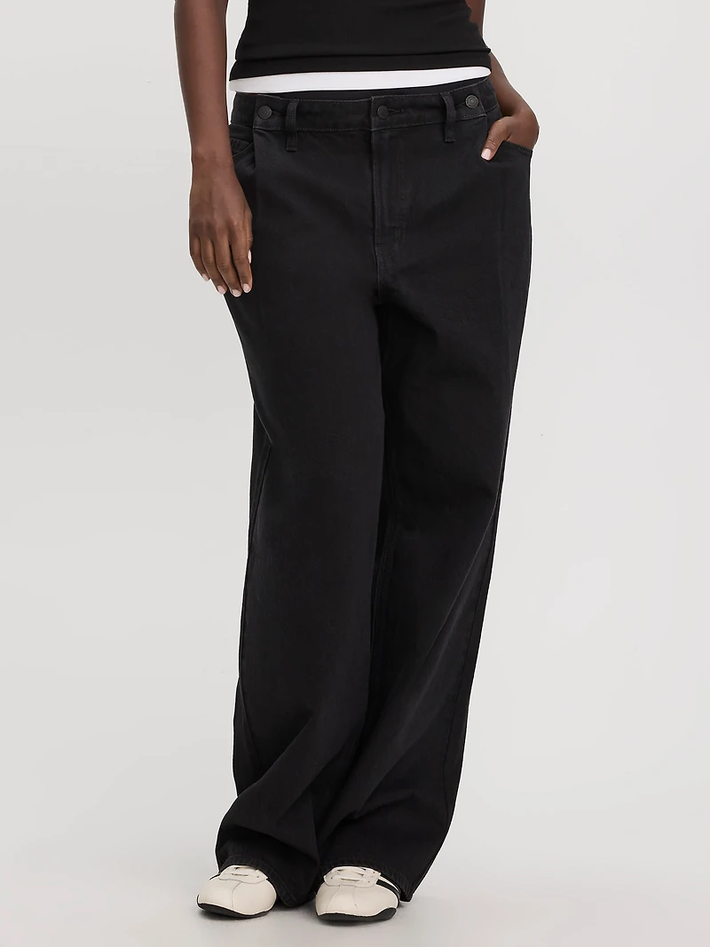 Mid-Rise Baggy Jean - Curvy Fit