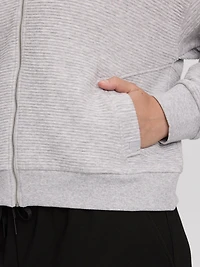 Jacquard Bomber Jacket