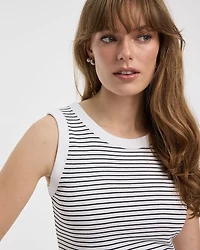 Striped Crew-Neck Tank - R Essentials