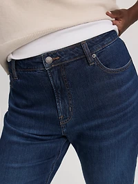 Jean à jambe évasée et taille haute - Coupe Courbes