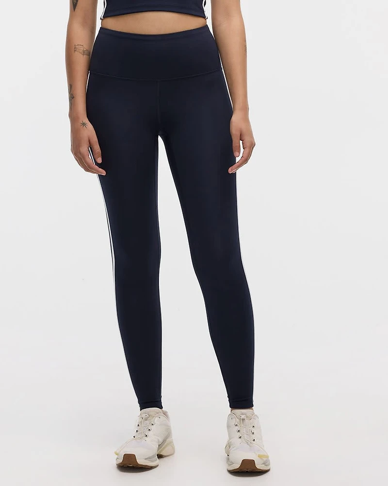 High-Rise Pulse Legging with Contrast Stitches