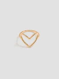 Bague en coeur