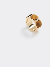 Ring with Tiger Eyes