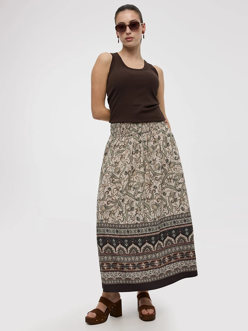 Jupe maxi en silhouette A