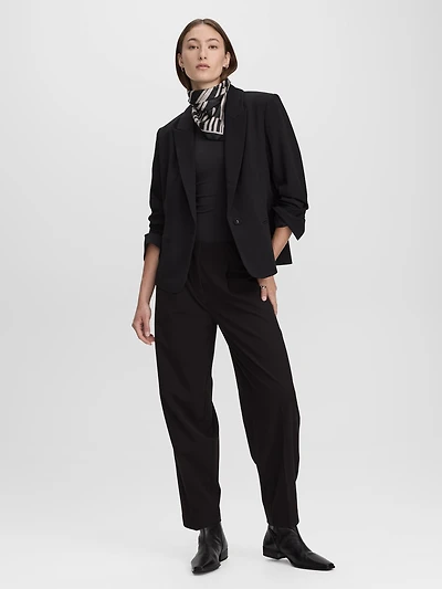 Mid-Rise Barrel Pants - The Timeless