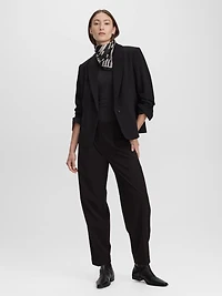 Mid-Rise Barrel Pants - The Timeless