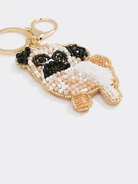 Breloque pour sac avec chien
