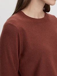 Long-Sleeve Crew-Neck Pullover - R Essentials