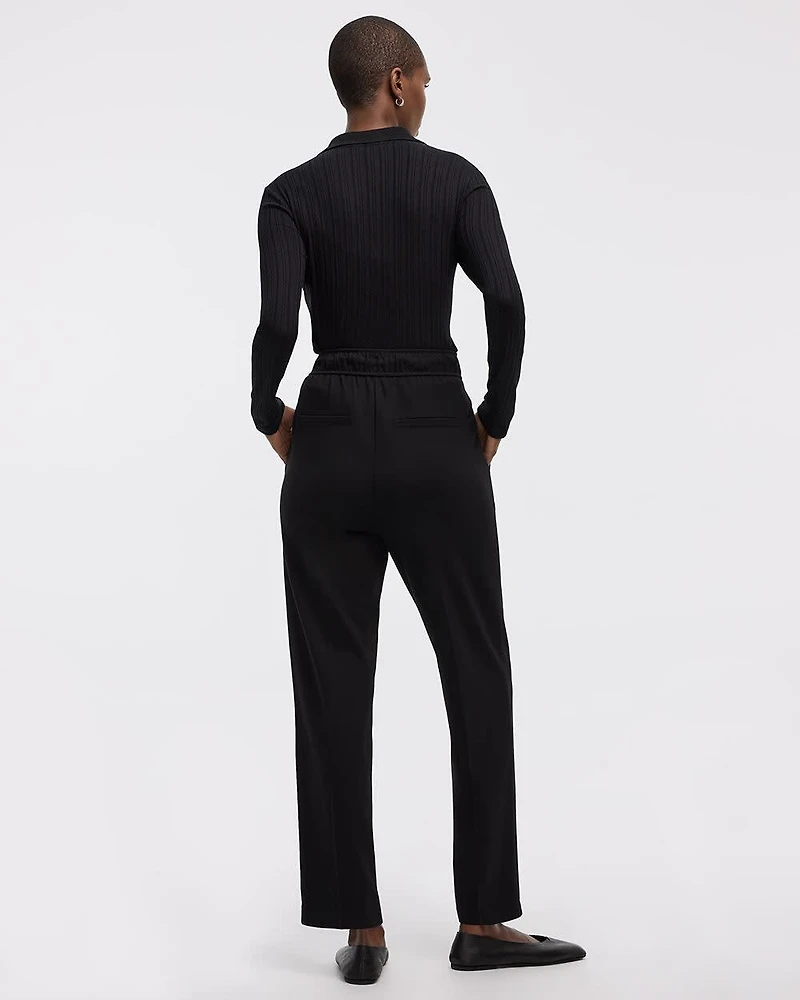 Tapered-Leg High-Rise Pants - The Modern Stretch (R)