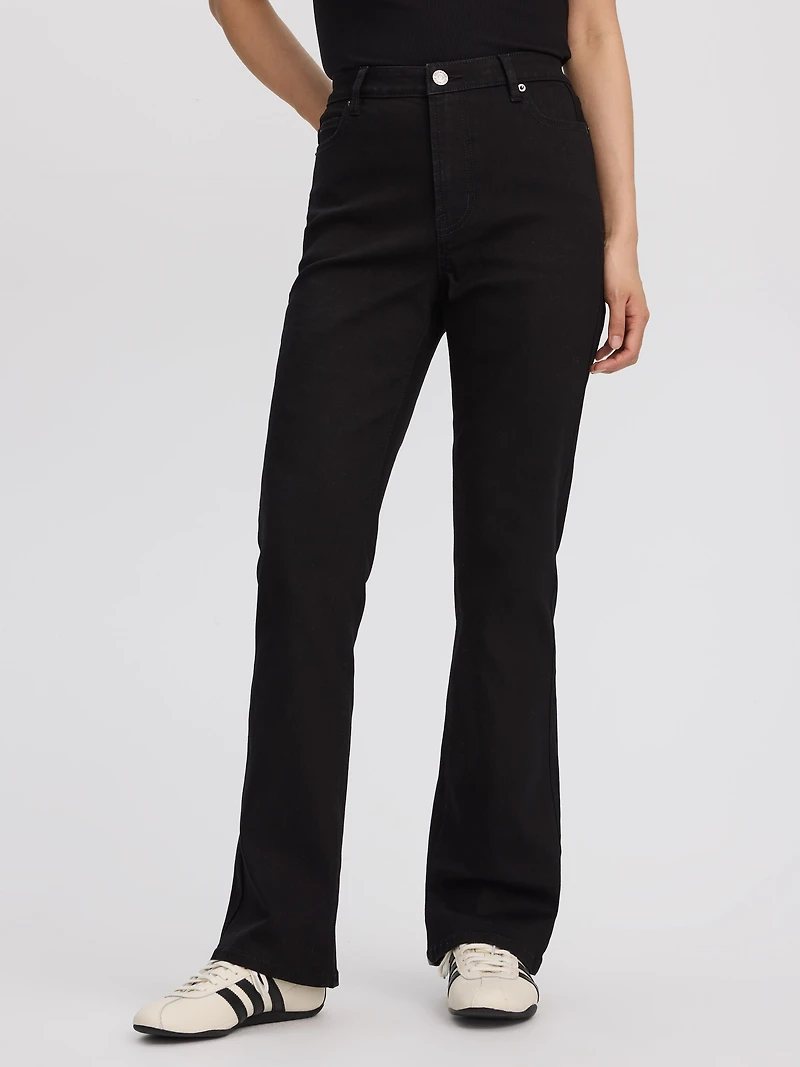 Boot-Leg Mid-Rise Jean