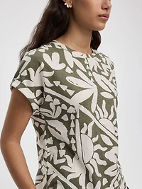 T-shirt à manches courtes et col rond