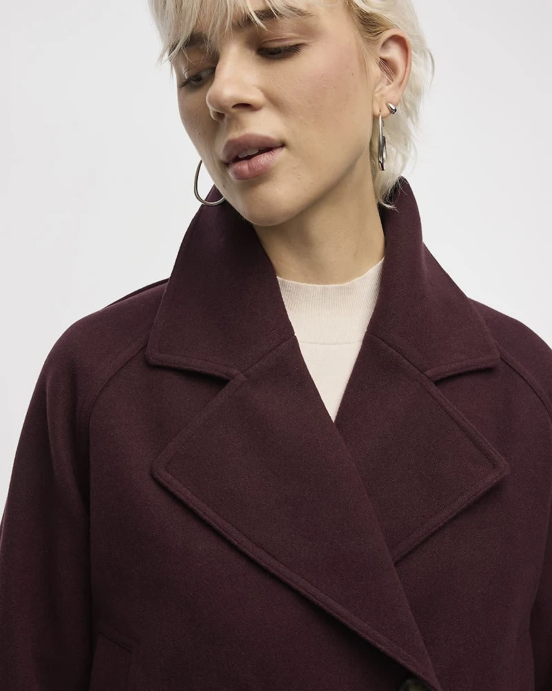 Manteau trench court