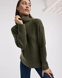 Long-Sleeve Turtleneck Pullover