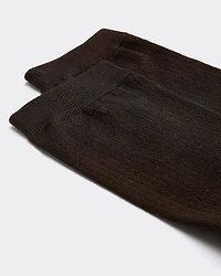 Lightweight Fine-Ribbed Socks