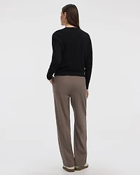 Crew-Neck Cardigan - R Essentials