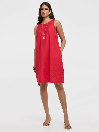 Sleeveless Swing Dress