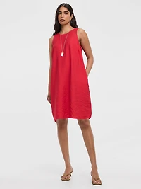 Sleeveless Swing Dress
