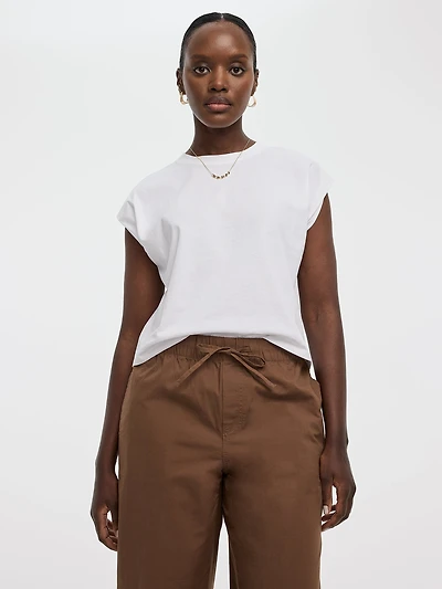 T-shirt à manches courtes et col rond