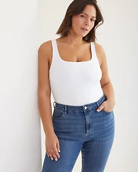 Sculpting Square Neck Tank - R Essentials