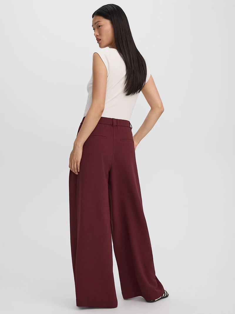 Wide-Leg High-Rise Pant