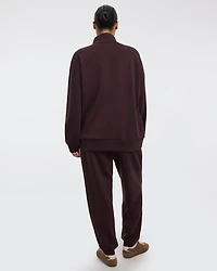 Half-Zip Mock-Neck Pullover - HYLUX Hyba