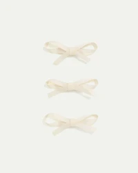 Pinces à cheveux avec boucles - Ens. de 3