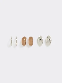 Earrings - 3 Pairs