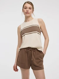 Camisole rayée à col rond - HYLUX Hyba