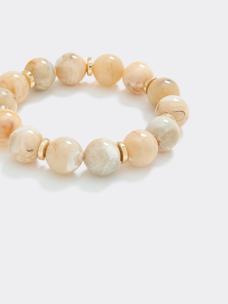 Bracelet with Resin Beads