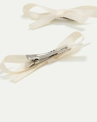 Bow Hair Clips - Set of 3