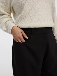 Mid-Rise Barrel Pants - Curvy Fit